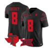Cameron Dickey Jersey #8 Texas Tech Red Raiders 2026 Vapor Limited All Stitched