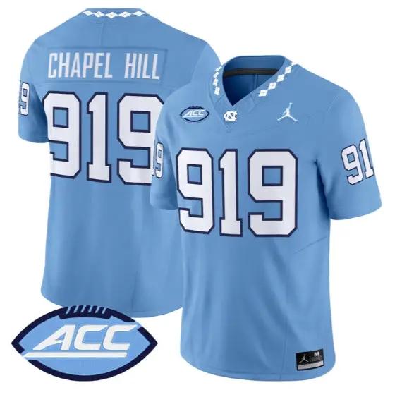 Chapel Hill Jersey #919 North Carolina Tar Heels 2026 Vapor Stitched by My Store NCAA Football Jerseys