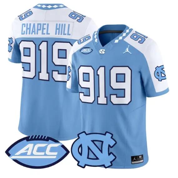 Chapel Hill Jersey #919 North Carolina Tar Heels 2026 Vapor Stitched by My Store NCAA Football Jerseys