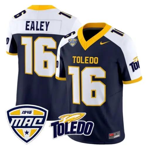 Chuck Ealey Jersey #16 Toledo Rockets 2026 Vapor Limited All Stitched by My Store NCAA Football Jerseys