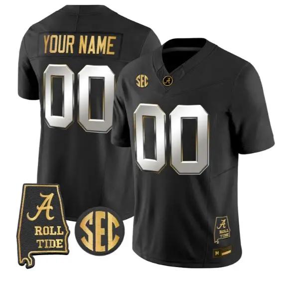 Custom Alabama Crimson Tide Jersey 2026 Alabama Map Vapor Stitched by My Store NCAA Football Jerseys