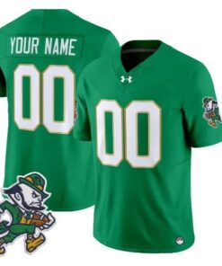 Custom Notre Dame Fighting Irish Jersey Name, Number 2026 Vapor Stitched by My Store NCAA Football Jerseys
