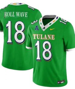 Tulane Green Wave 2026 Mardi Gras-Inspired City Edition - Stitched