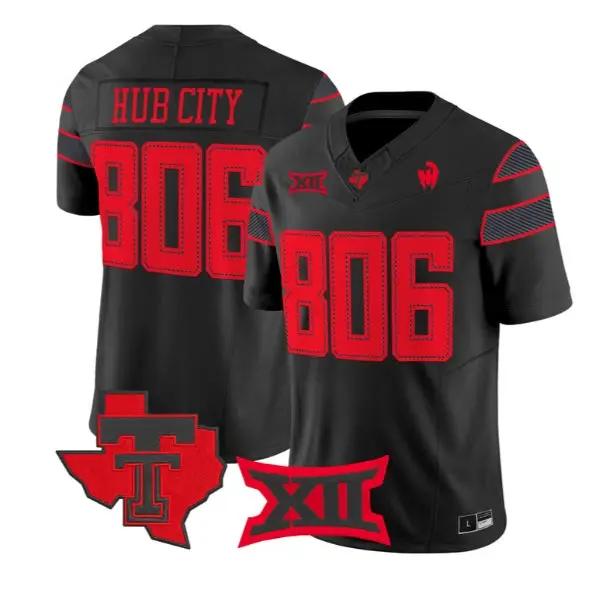 Hub City Jersey #806 Texas Tech Red Raiders 2026 Vapor Limited All Stitched by My Store NCAA Football Jerseys