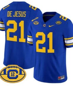 Jacob De Jesus #21 California Golden Bears Throwback Jersey 2026 All Stitched by My Store NCAA Football Jerseys