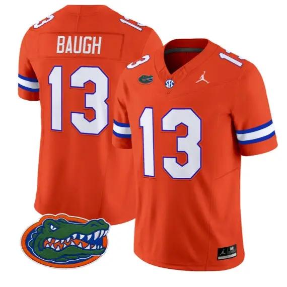 Jadan Baugh #13 Florida Gators Jersey 2026 Vapor Limited All Stitched by My Store NCAA Football Jerseys