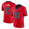 Jayden Davis Jersey #10 UConn Huskies 2026 Vapor Limited Football All Stitched - Top Wow Design Jayden Davis Jersey #10 UConn Huskies 2026 Vapor Limited Football All Stitched