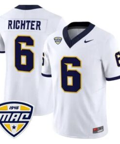John Alan RichterJersey #6 Toledo Rockets 2026 Vapor Limited Stitched by My Store NCAA Football Jerseys