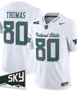 Julius Thomas Jersey #80 Portland State Vikings 2026 Limited All Stitched by My Store NCAA Football Jerseys
