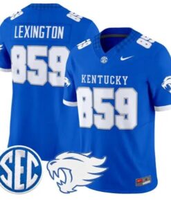 Lexington Kentucky #859 Kentucky Wildcats Jersey 2026 Limited Stitched by My Store NCAA Football Jerseys