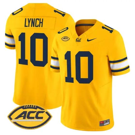 Marshawn Lynch #10 Golden Bears Jersey 2026 Vapor Limited All Stitched by My Store NCAA Football Jerseys