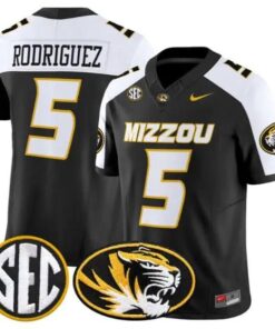 Nicholas Rodriguez #5 Missouri Tigers Jersey 2026 Limited Stitched by My Store NCAA Football Jerseys