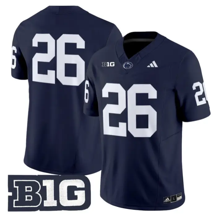 Penn State Jersey #26 Penn State 2026 No Name on Back Limited Stitched by My Store NCAA Football Jerseys