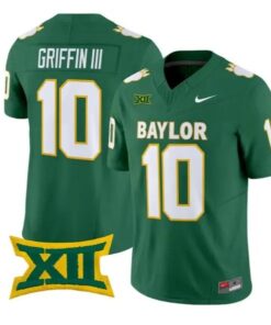 Robert Griffin III Jersey #10 Baylor Bears Throwback 2026 Vapor Limited Stitched by My Store NCAA Football Jerseys