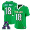 Roll Wave #18 Tulane Green Wave Jersey 2026 City Edition Vapor Limited Stitched