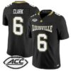Stanquan Clark Jersey #6 Louisville Cardinals 2026 For The Ville Vapor Stitched
