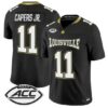 T.J. Capers Jersey #11 Louisville Cardinals 2026 For The Ville Vapor Stitched - Top Wow Design T.J. Capers Jersey #11 Louisville Cardinals 2026 For The Ville Vapor Stitched