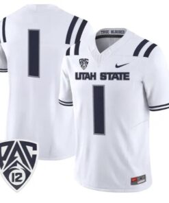 Team Jersey #1 Utah State Aggies 2026 Vapor Limited All Stitched by My Store NCAA Football Jerseys
