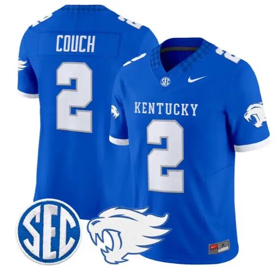 Tim Couch #2 Kentucky Wildcats Jersey 2026 Vapor Limited All Stitched by My Store NCAA Football Jerseys