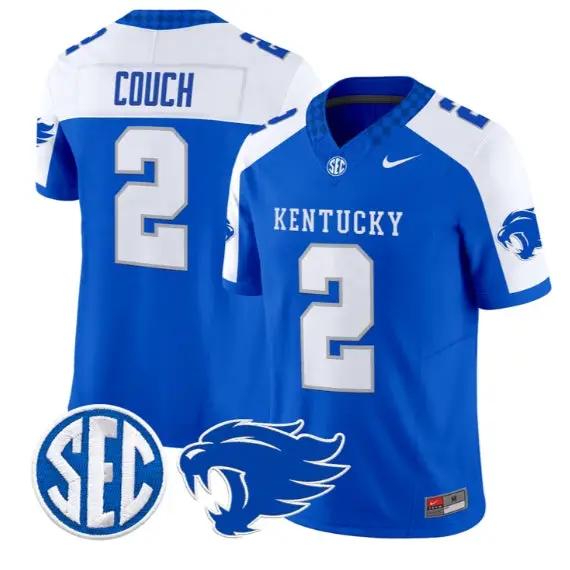 Tim Couch #2 Kentucky Wildcats Jersey 2026 Vapor Limited All Stitched by My Store NCAA Football Jerseys