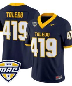 Toledo Rockets Jersey #419 Toledo Rockets 2026 Vapor Limited Stitched by My Store NCAA Football Jerseys