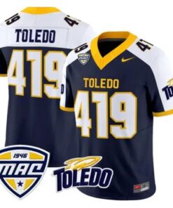 Toledo Rockets Jersey #419 Toledo Rockets 2026 Vapor Limited Stitched by My Store NCAA Football Jerseys