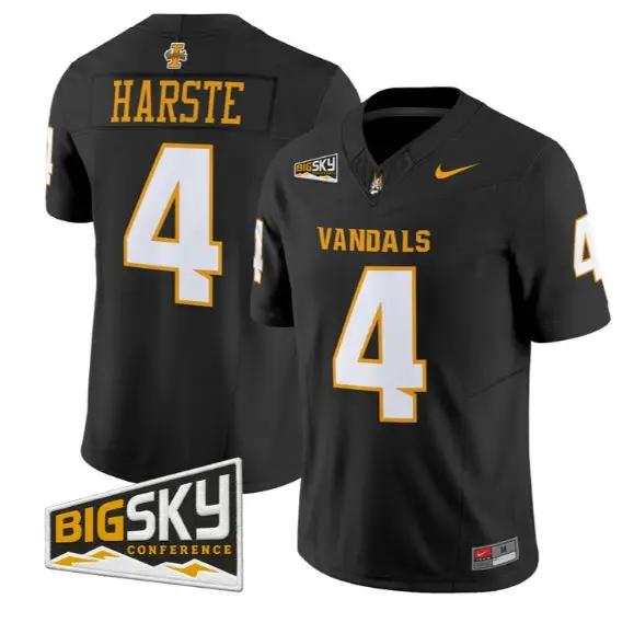Tony Harste #4 Idaho Vandals Jersey 2026 Vapor Limited All Stitched by My Store NCAA Football Jerseys