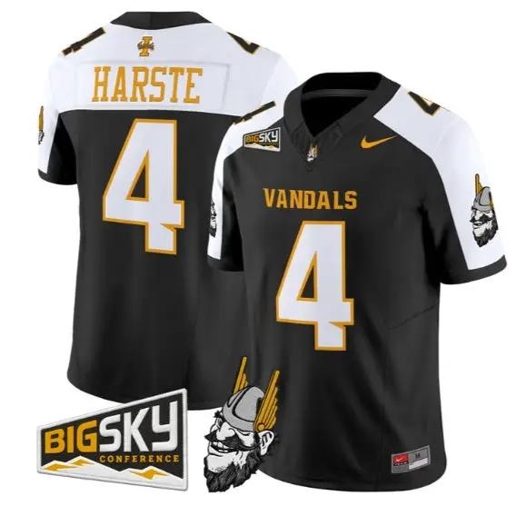 Tony Harste #4 Idaho Vandals Jersey 2026 Vapor Limited All Stitched by My Store NCAA Football Jerseys
