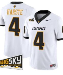 Tony Harste #4 Idaho Vandals Jersey 2026 Vapor Limited All Stitched by My Store NCAA Football Jerseys