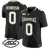 Tre Richardson Jersey #0 Louisville Cardinals 2026 For The Ville Vapor Stitched - Top Wow Design Tre Richardson Jersey #0 Louisville Cardinals 2026 For The Ville Vapor Stitched