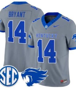 Ty Bryant #14 Kentucky Wildcats Jersey 2026 Vapor Limited Stitched by My Store NCAA Football Jerseys