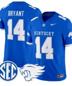 Ty Bryant #14 Kentucky Wildcats Jersey 2026 Vapor Limited Stitched by My Store NCAA Football Jerseys