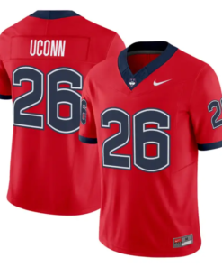 UConn Jersey #26 UConn Huskies 2026 Vapor Limited Football All Stitched