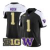 Warren Moon #1 Washington Huskies Jersey 2026 Limited All Stitched - Top Wow Design Warren Moon #1 Washington Huskies Jersey 2026 Limited All Stitched