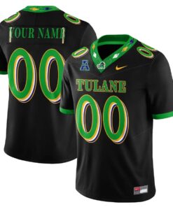 Tulane Green Wave 2026 City Football Vapor Custom Jersey - Stitched