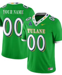 Tulane Green Wave 2026 City Football Vapor Custom Jersey - Stitched - Top Wow Design Tulane Green Wave 2026 City Football Vapor Custom Jersey - Stitched
