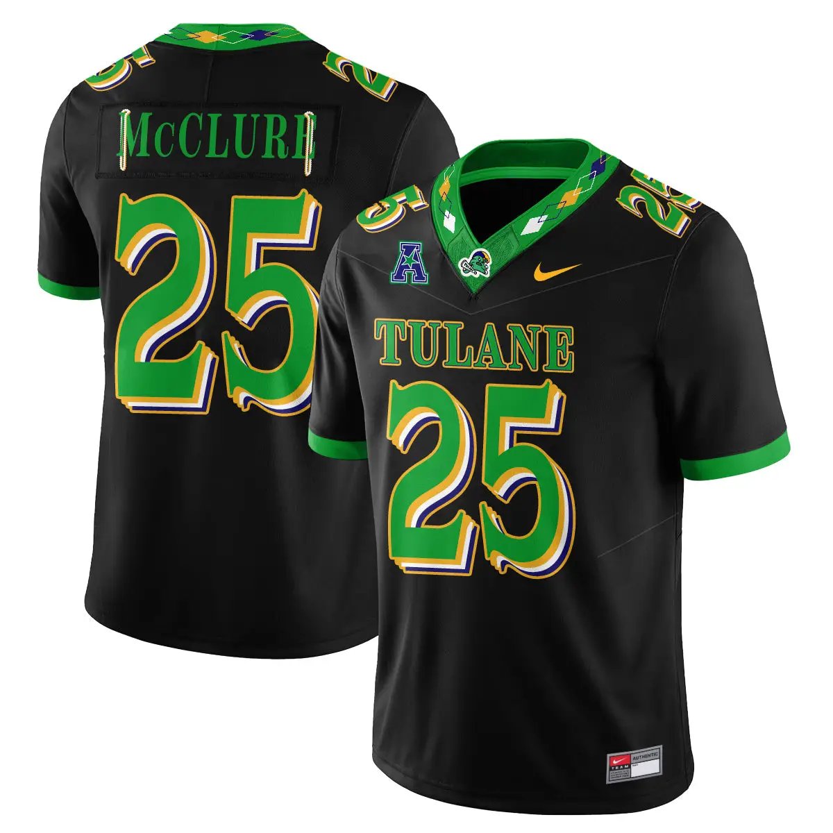 tulane-green-wave-2026-city-football-vapor-jersey-stitched-12 - Top Wow Design Tulane Green Wave 2026 City Football Vapor Jersey - Stitched