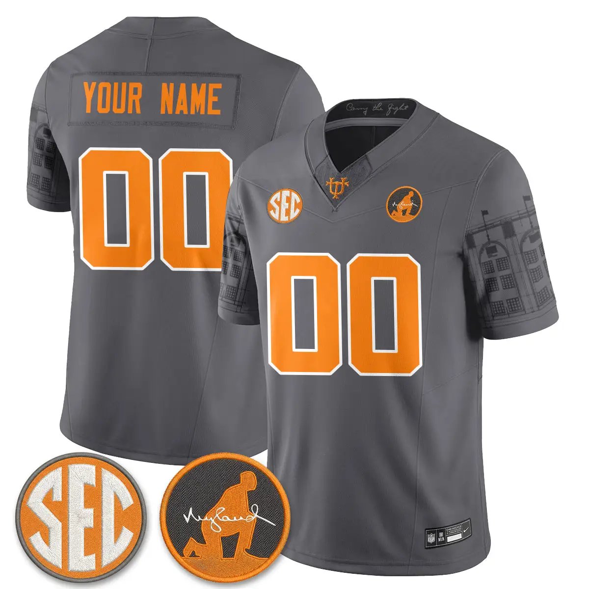 Tennessee Volunteers Built from Legacy Custom Jersey - Stitched - Top Wow Design Tennessee Volunteers Built from Legacy Custom Jersey - Stitched