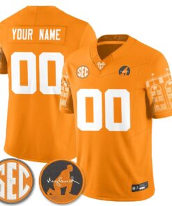 Tennessee Volunteers Built from Legacy Custom Jersey - Stitched
