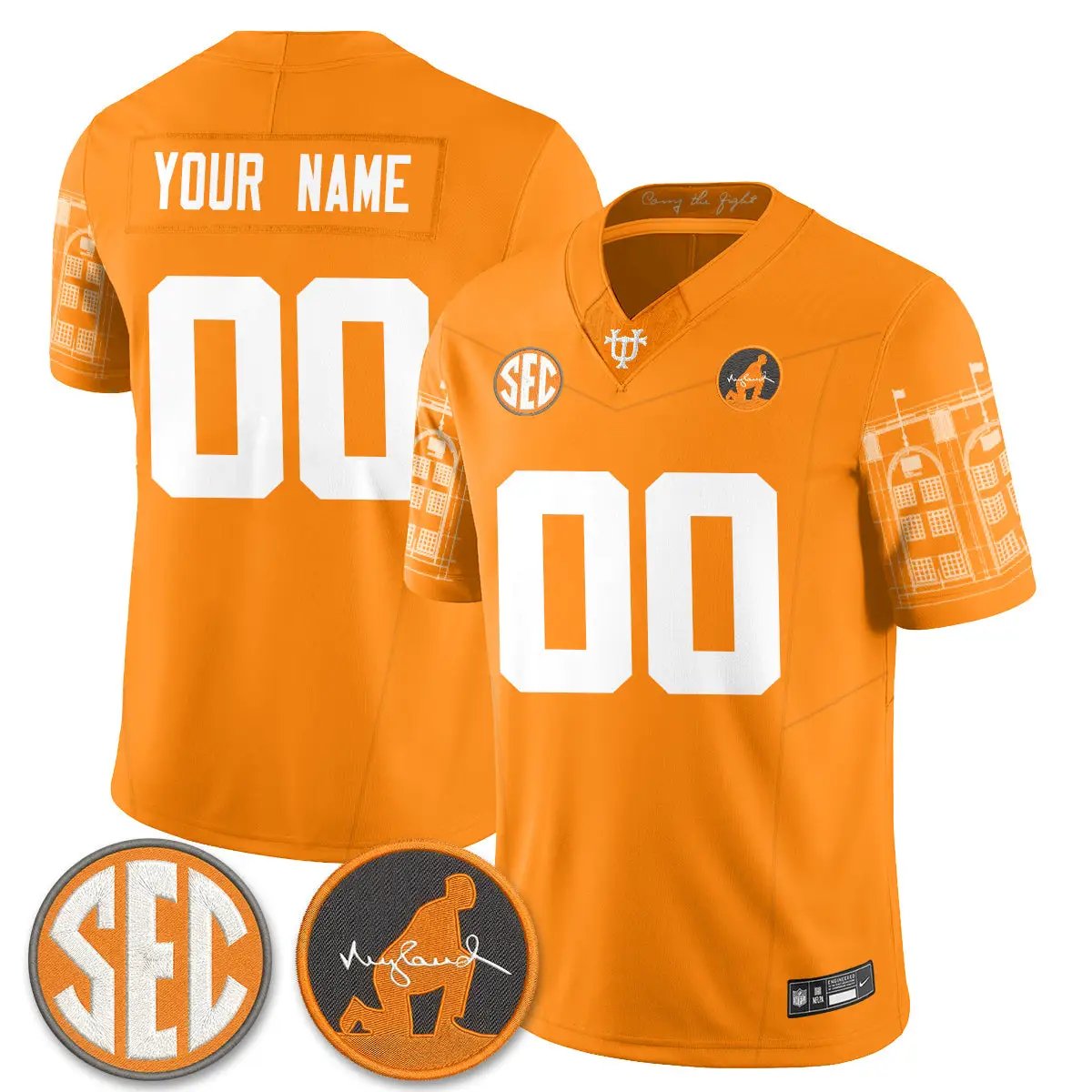 tennessee-volunteers-built-from-legacy-custom-jersey-stitched-01 - Top Wow Design Tennessee Volunteers Built from Legacy Custom Jersey - Stitched