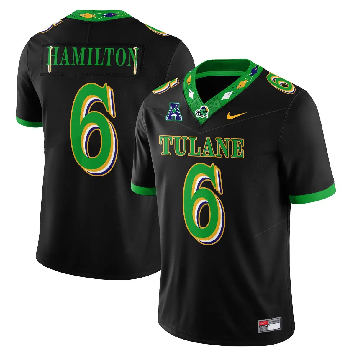 tulane-green-wave-2026-city-football-vapor-jersey-stitched-15 - Top Wow Design Tulane Green Wave 2026 City Football Vapor Jersey - Stitched