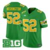 A Mauri Washington Jersey #52 Oregon Ducks Mighty Oregon Stitched Green - Top Wow Design A Mauri Washington Jersey #52 Oregon Ducks Mighty Oregon Stitched Green