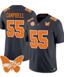 Amare Campbell Jersey #55 Tennessee Volunteers 2026 Stitched