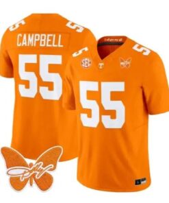 Amare Campbell Jersey #55 Tennessee Volunteers 2026 Stitched