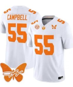 Amare Campbell Jersey #55 Tennessee Volunteers 2026 Stitched