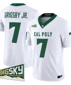 Anthony Grigsby Jr Jersey #7 Cal Poly Mustangs 2026 All Stitched