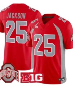 Bo Jackson Jersey #25 Ohio State Buckeyes 1990 Throwback 2026 Stitched