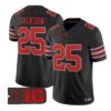 Bo Jackson Jersey #25 Ohio State Buckeyes Glitter Vapor All Stitched