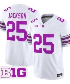 Custom Ohio State Buckeyes Jersey 2026 Glitter Vapor All Stitched