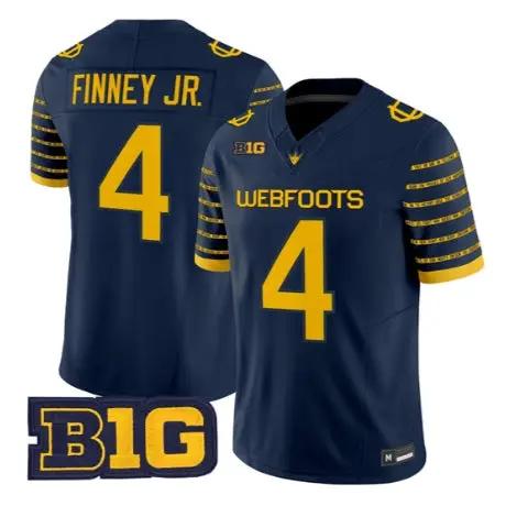 Brandon Finney Jr Jersey #4 Oregon Ducks 1916 Throwback Stitched - Top Wow Design Brandon Finney Jr Jersey #4 Oregon Ducks 1916 Throwback Stitched